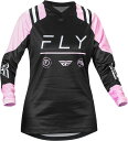 ガールズ用 MXジャージ FLY 24 F-16 ブラック/ラベンダー 女性用 モトクロス 正規輸入品 WESTWOODMX