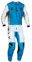 MXウエア 上下セット FLY 23スプリング KINETIC MESH KORE ブルー/ホワイト/ハイビス ジャージ&パンツ モトクロス 正規輸入品 WES...