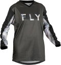 ガールズ用 MXジャージ FLY 23 F-16 ブラック/グレー 女性用 モトクロス 正規輸入品 WESTWOODMX