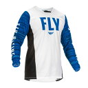 MXジャージ FLY 22 KINETIC WAVE ホワイト/ブルー モトクロス 正規輸入品 WESTWOODMX