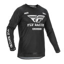 MXジャージ FLY 22 EVOLUTION DST ブラック/ホワイト モトクロス 正規輸入品 WESTWOODMX