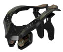 ネックブレース LEATT 4.5 CAMO(カモ) サポーター モトクロス カート 正規輸入品 WESTWOODMX 2025