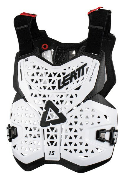 LEATT チェストプロテクター 1.5 ホワイト （ネックブレース対応）モトクロス 正規輸入品 WESTWOODMX