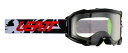 MXゴーグル LEATT 23 VELOCITY 4.5 Zebra(クリアレンズ)モトクロス MX 正規輸入品 WESTWOODMX