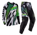 子供用 MXウエア 上下セット LEATT 3.5 Ride Kit ストーム ティール キッズ・ジュニア用 ジャージ&パンツ モトクロス 正規輸入品 WEST...