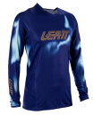 女性用 MXジャージ LEATT 4.5 LITE ディープブルー ガールズ モトクロス 正規輸入品 WESTWOODMX 26
