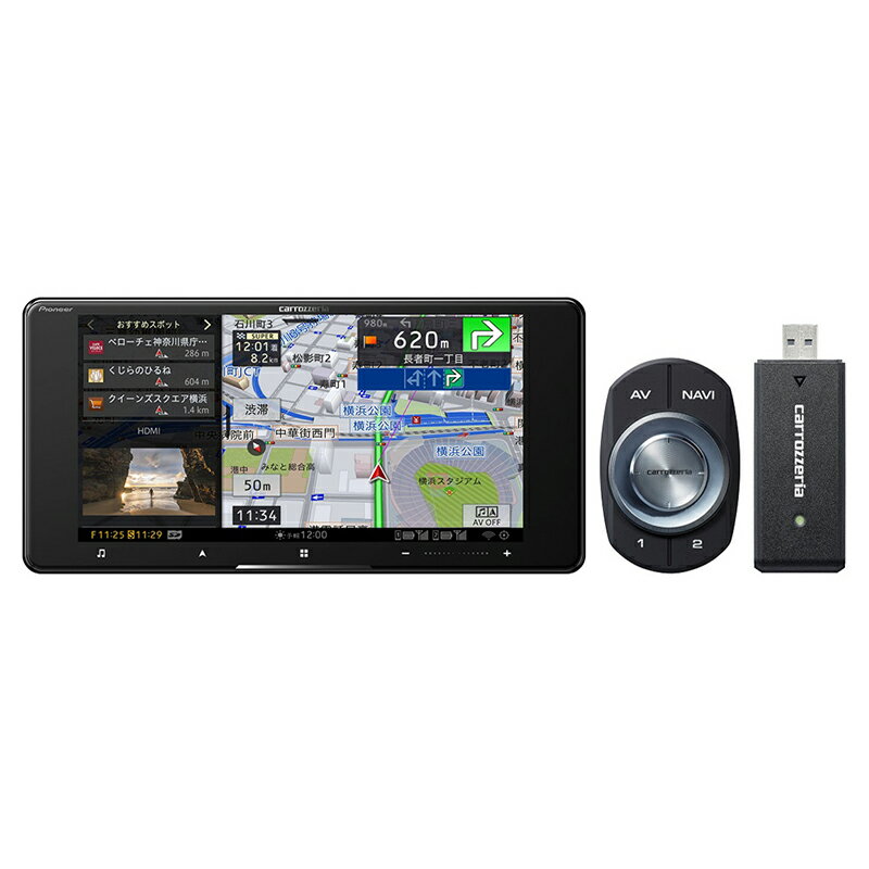 Pioneer AVIC-CW912III パイオニア carrozzeria カロッツェリア AVIC-CW912III 7V型 D/TV/DVD/CD/Bluetooth/USB/SD/チューナー・AV一体型メモリーナビゲーション