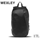 【公式】WEXLEY リュック バックパック バッグ ビジネス メンズ STEM BACKPACK CORDURA COATED BLACK