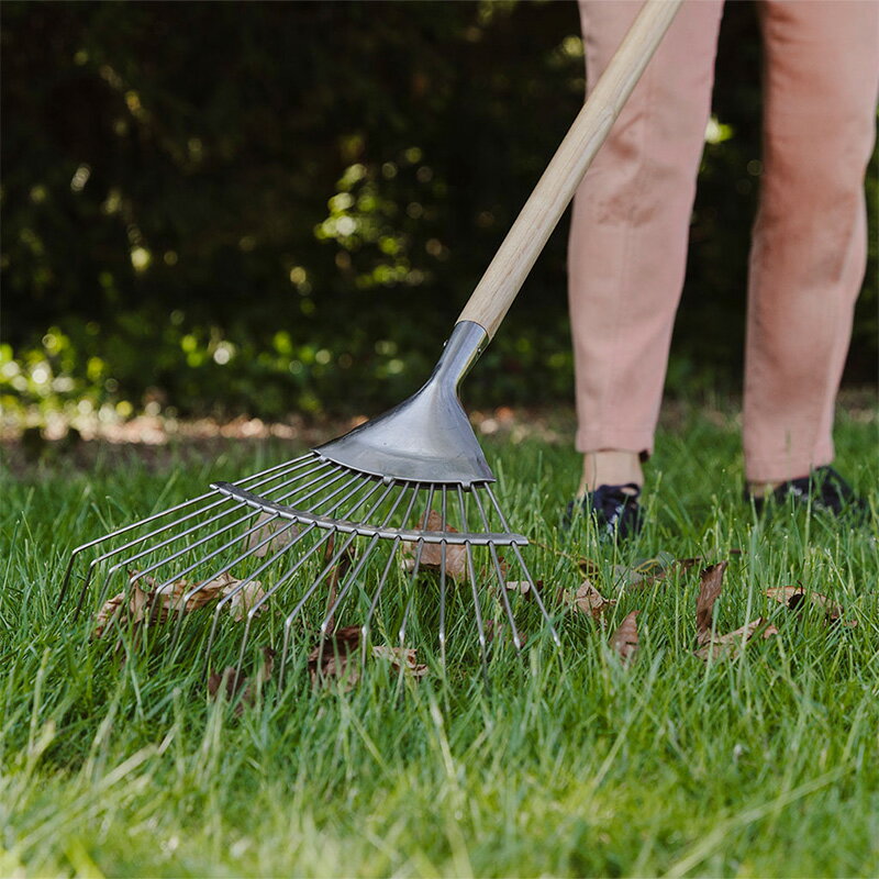 Kent＆Stowe Lawn & Leaf Rake, Garden Life　ケントストー　リーフレーキ　軽量モ...