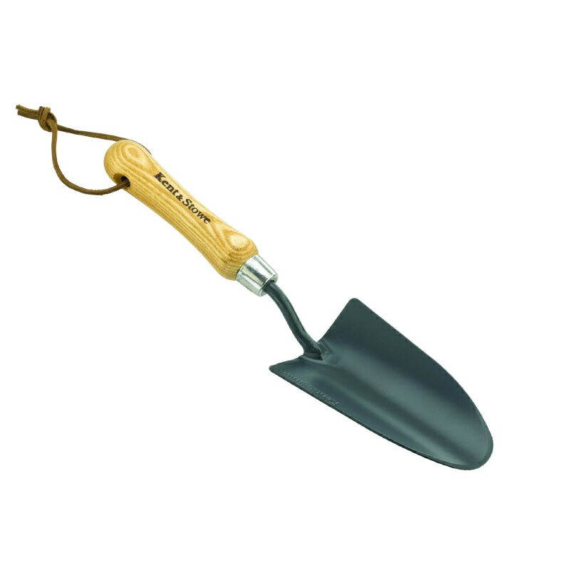 Kent&Stoweカーボンハンドシャベル　炭素鋼 Hand Spade, Carbon Steelイギリスブランド10年保証付ガーデニングツール木製ハンドルカーボンスチール製