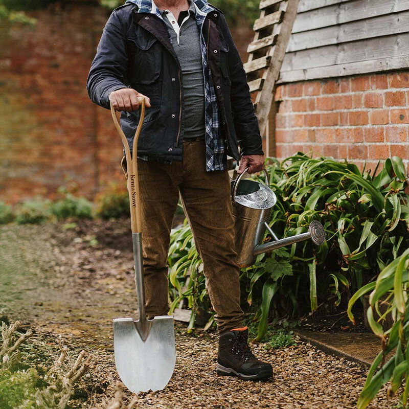 Kent&Stowe Stainless Steel Pointed Spade ����ȥ��ȡ��������ǥ󥷥�٥롡�����ꥹ�֥��ɡ�15ǯ�ݾ��ա������ǥ˥󥰥ġ��롡�����ϥ�ɥ롡���̥��ƥ�쥹����������