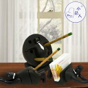 デスク回りに面白ろグッズ カード&携帯ホルダー ペンホルダー 鉛筆削りBlack Devilシリーズ選べる3種 小物 雑貨 置物 ハッピーガーデン