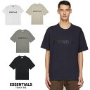 ESSENTIALS(エッセンシャルズ)　FRONT LOGO SS TEE　(ESSE-FRONTLOGO-SS)　正規品 Tシャツ ユニセックス ビッグシルエット 送料無料 メンズ レディース ストリート カジュアル