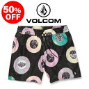50%OFF VOLCOM ボルコム VOLCOM ENTERTAINMENT LONG PLAYING STONEY TRUNKS - BLACK (A2512304) 【あす楽対応】海パン ボードショーツ surf 水着 サーフィン 水陸両用 ボードショーツ メンズ 送料無料