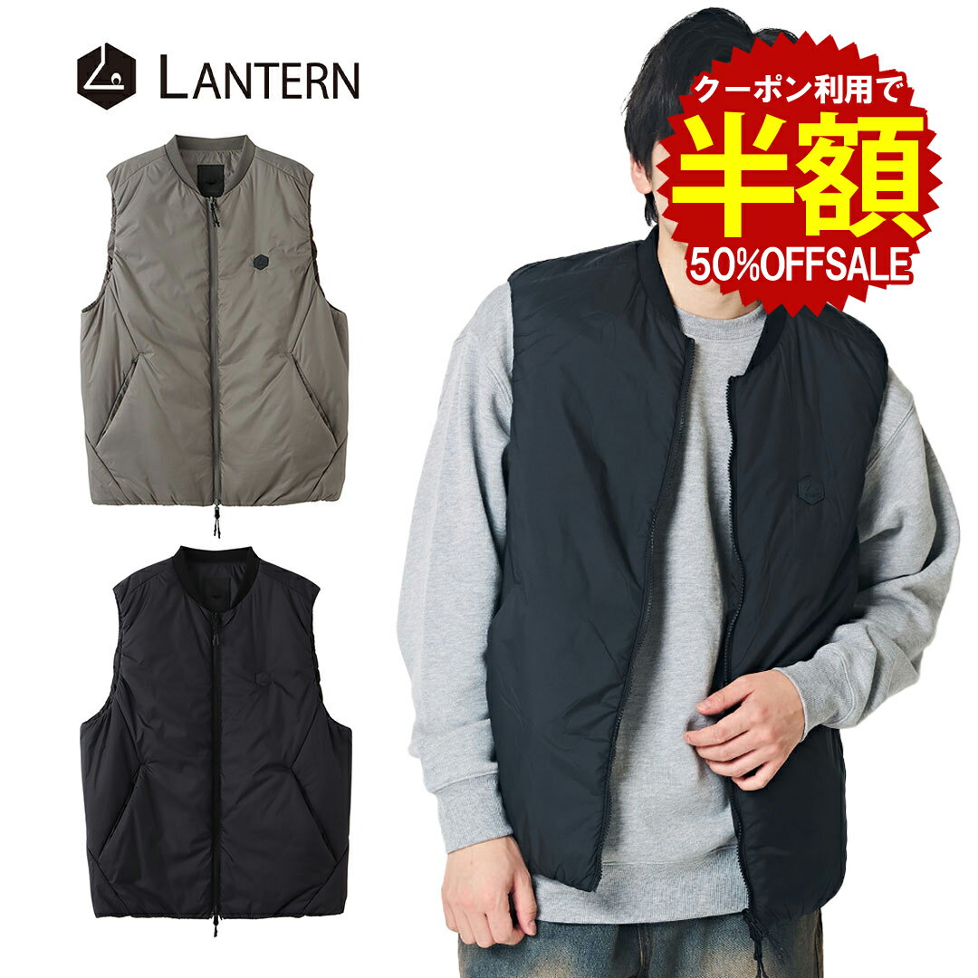 クーポン対象 LANTERN (ランタン) HEATING INNER VEST ヒートインナーベスト 温度調整 2024 ベスト ヒート メンズ レディース アウター アウトドア ブラック (MOA-LAN-01) 送料無料 バレンタイン ギフト プレゼント