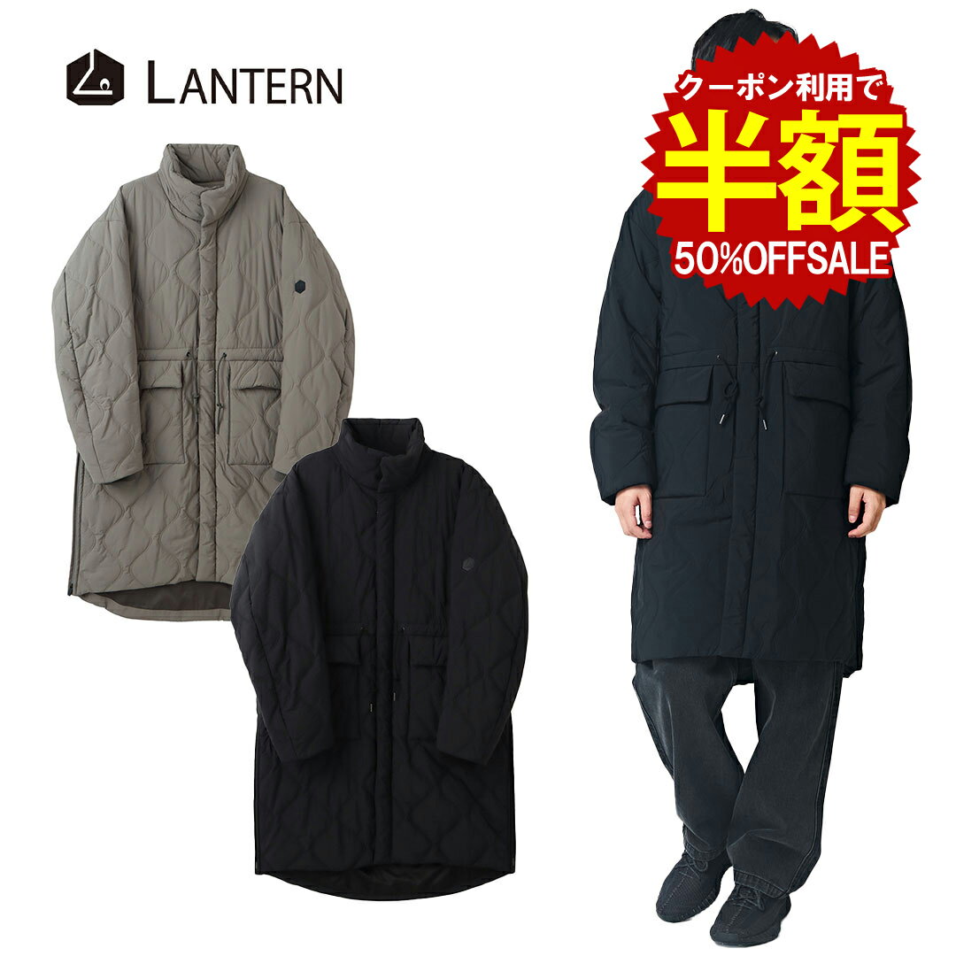 クーポン対象 LANTERN (ランタン) HEATING QUILT COAT 温度調整 2024 ベスト ヒート メンズ レディース アウター アウトドア ブラック (MOA-LAN-05) 送料無料 バレンタイン ギフト プレゼント