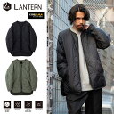 LANTERN (ランタン) HEATING INNER QUILTING BLOUSON ヒートデバイスブルゾン 充電バッテリー付き ヒーティングデバイス 温度調整 2023 AW ヒート メンズ レディース アウター アウトドア 中綿 ブラック (MNA-LAN-02) 送料無料 キャンセル不可