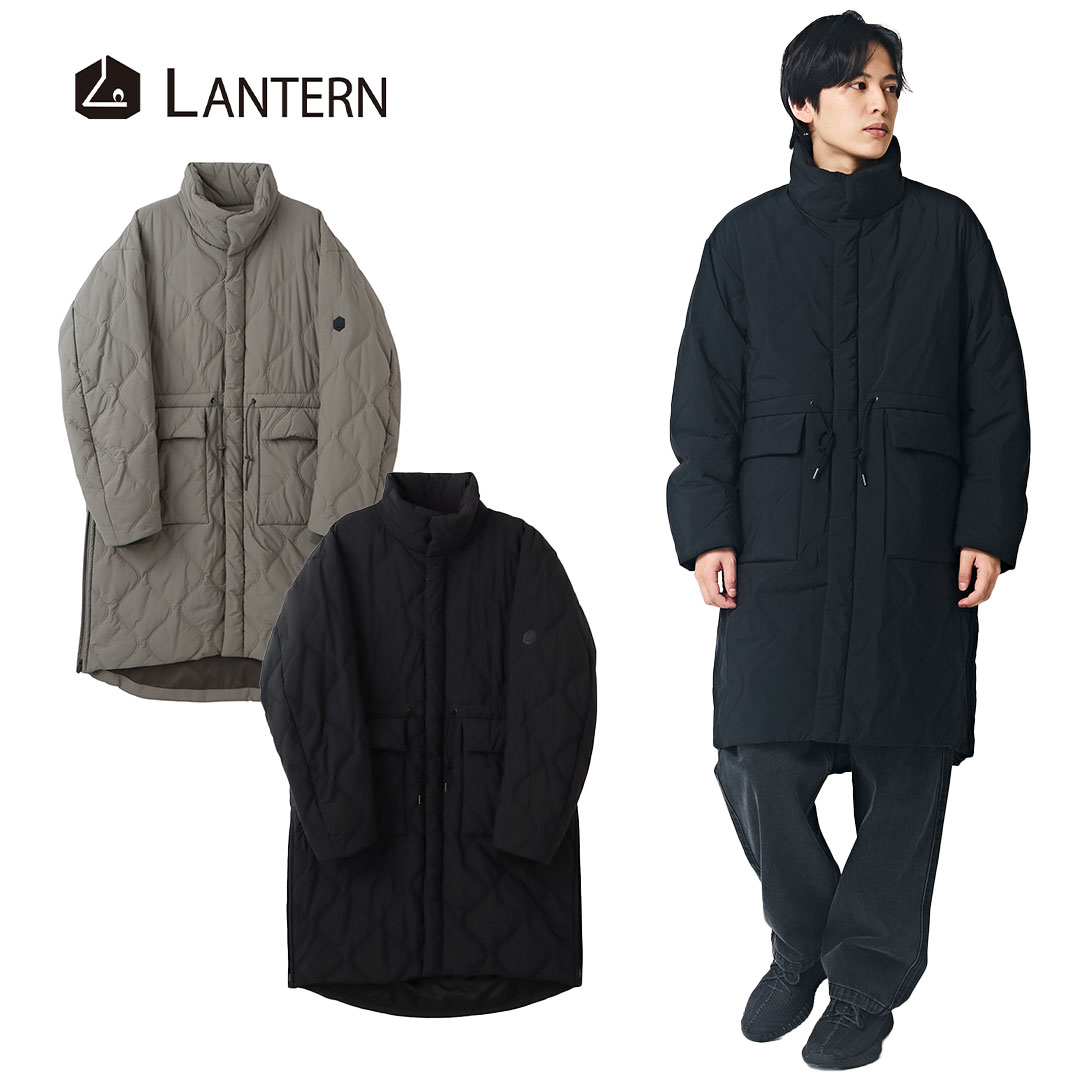 LANTERN (ランタン) HEATING QUILT COAT 温度調整 2024 ベスト ヒート メンズ レディース アウター アウトドア ブラック (MOA-LAN-05) 送料無料 バレンタイン ギフト プレゼント