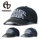NOMANUAL ノーマニュアル BLEACHED ARCH LOGO BALL CAP 送料無料 ブラック チャコール CAP 帽子 無地 ロゴ ユニセックス ロゴ 韓国ブランド 韓国 海外ブランド 10代 20代 30代 ストリート nm55hg05