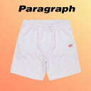 Paragraph パラグラフ パンツ One Point Logo Half Pants/ワンポイントロゴ ハーフパンツ(PARAGRAPH-26-5) 韓国 ストリート レディース メンズ 送料無料 パンツ 20代 30代 コットン ハーフパンツ キャンセル不可