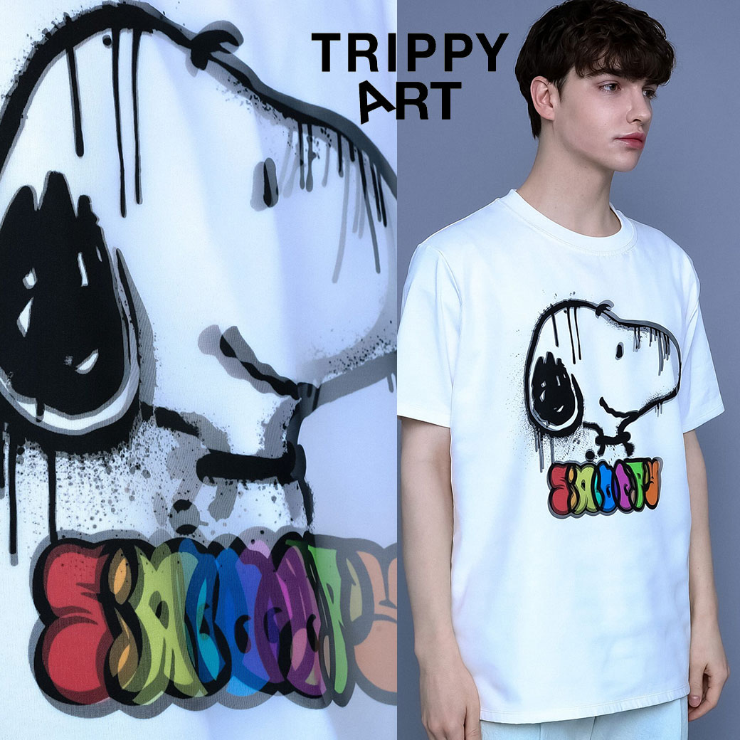 TRIPPY MIKIO ART �ȥ�åԡ��ߥ��������� PEANUTS 