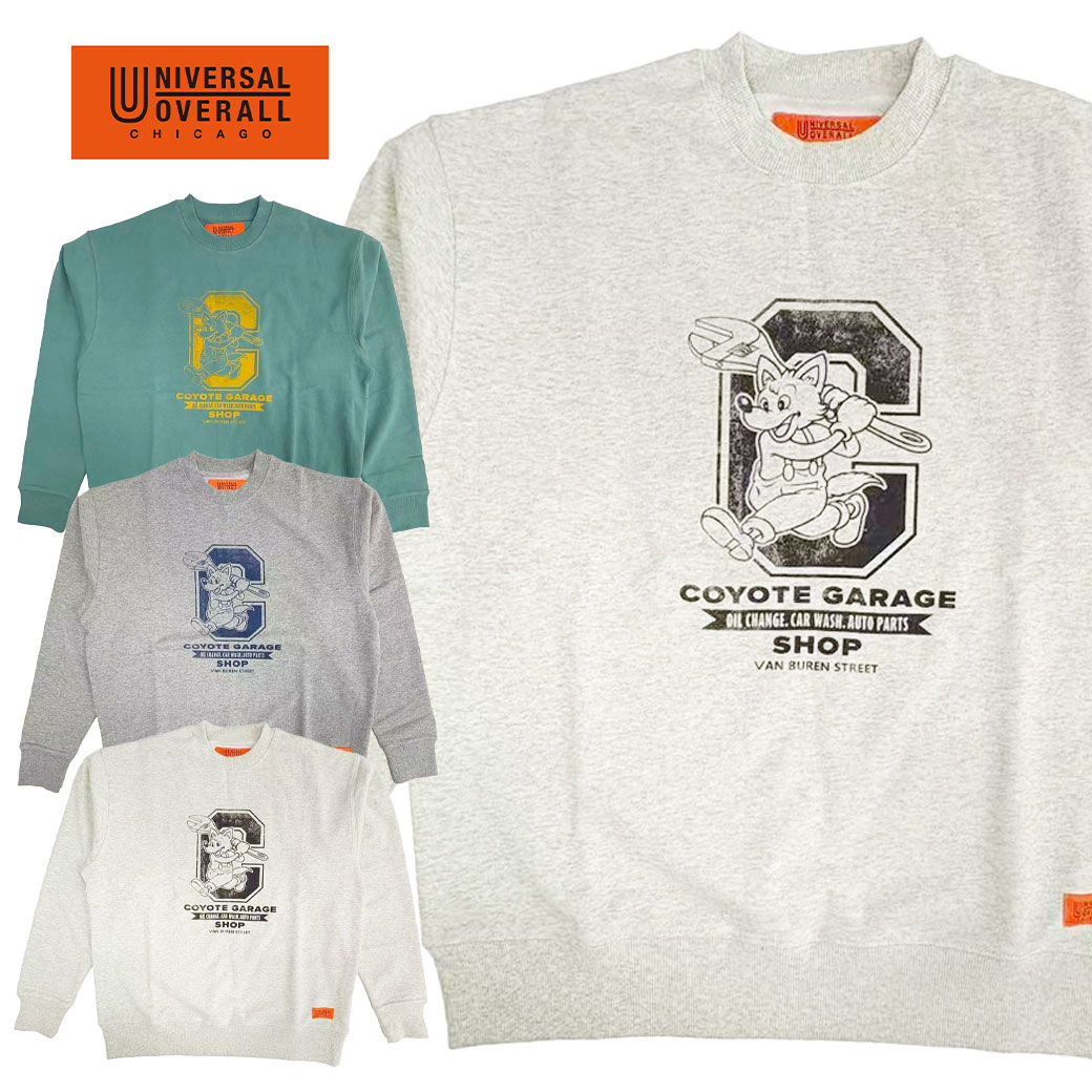 UNIVERSAL OVERALL ��˥С����륪���С������� CoyoteGarageSWEAT ����̵�� �������б� 25AW ΢�� ��� ��ǥ����� ��...