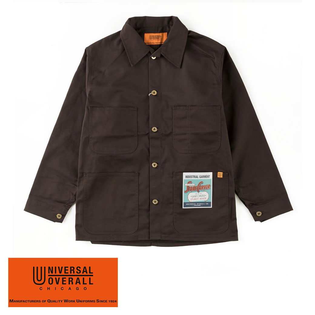 【お買い物マラソンセール】ユニバーサルオーバーオール UNIVERSAL OVERALLカバーオール COVERALL U7434225＜MEN 039 SFUDGE掲載＞