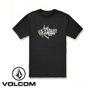 リー ペアTシャツ VOLCOM ボルコム Tシャツ VOLCOM ENTERTAINMENT SHORT SLEEVE SHIRT - BLACK (AF512303) 【あす楽対応】プリントTシャツ ユニセックス メンズ レディース サーフィン スケートボード スノーボード スポーツ