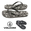 VOLCOM ボルコム ROCKER 2 SANDALS (V0812353) 【あす楽対応】 サンダル ビーチサンダル 夏 メンズ 送料無料