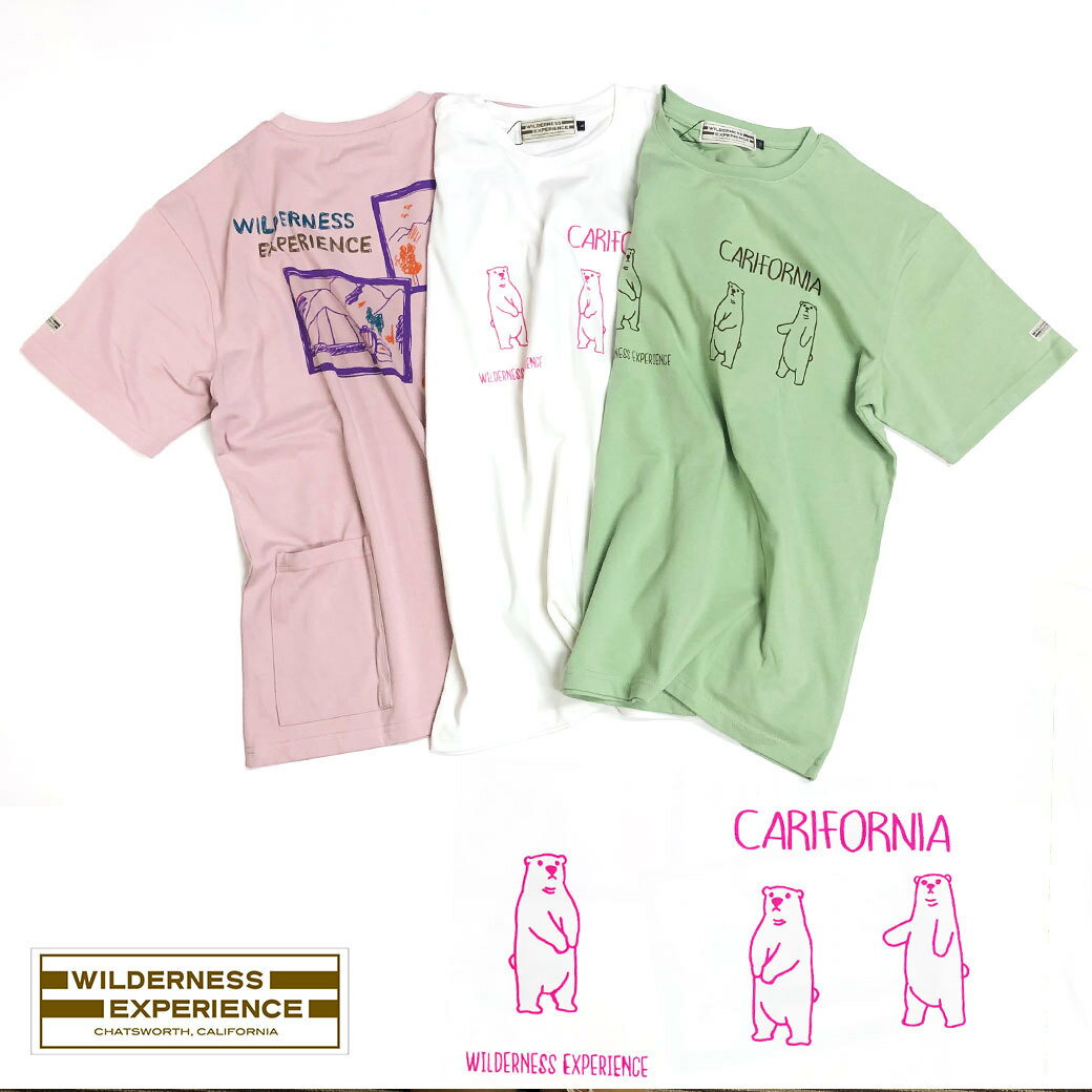 WILDERNESS EXPERIENCE (ウィルダネス エクスペリエンス) クマキャンプTEE (821619)