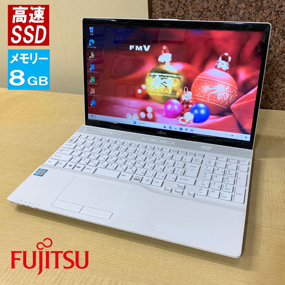 新Win11★新品SSD512GB★メモリ8GB★ホワイト色富士通 楽天市場】ホワイト富士通ノートパソコンの通販