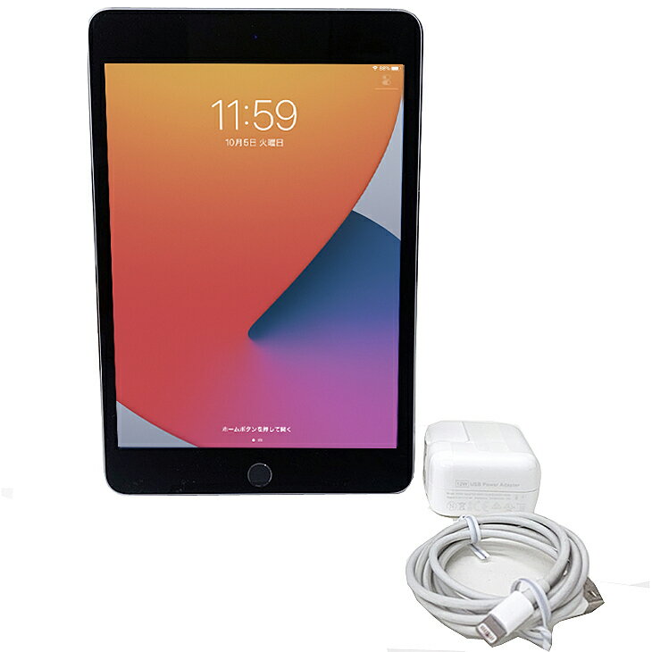 【プレゼントにおすすめ】【中古】Apple iPad mini4 MK6Y2J/A au Wi-Fi+Cellular 16GB 選べるカラー [ A8 16GB(SSD) 7.9インチ OS 15.2.1スペースグレイ ] ：良品 中古 アイパッドミニ