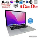 【新品バッテリに交換済】【中古】Apple Macbook Pro MJLQ2J/A A1398　Mid2015　選べるOS Monterey or Bigsur [core i7 4770HQ 2.2GHz 16G SSD 512GB 無線 BT 15.4インチ ] ：アウトレット その1