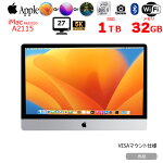 šAppleiMac27inchMXWV2J/AA21155K2020VESAޥ٤OS[Corei9109103.6GHz32GSSD1TB̵BT27]: