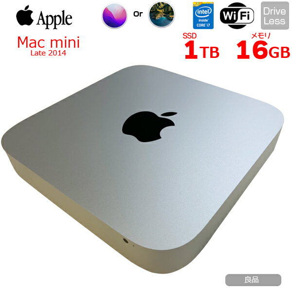 【中古】Apple Mac mini MGEQ2J/A A1347 Late 2