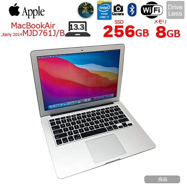 Apple MacBook Air MD761J/B A1466 Early 2014 USキー  ：アウトレット