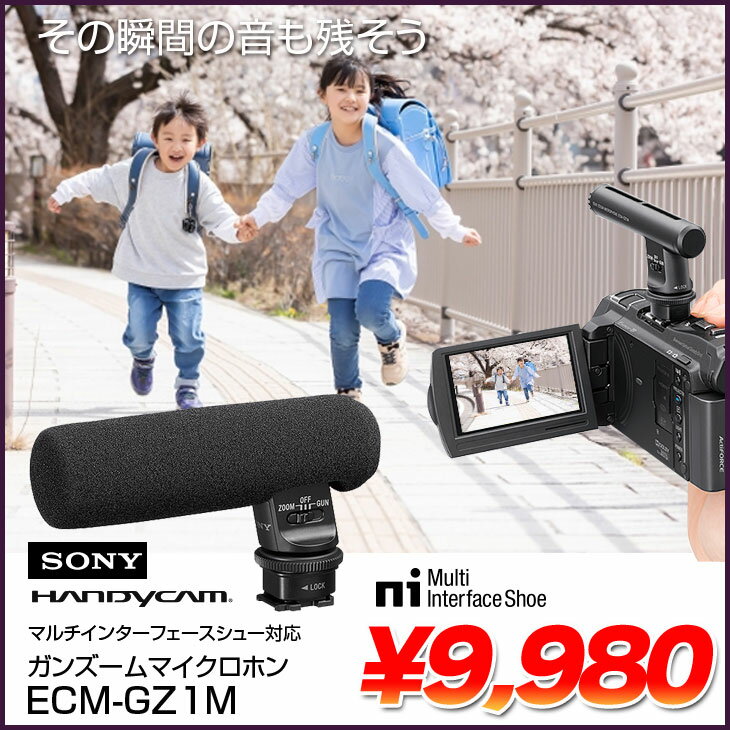 SONY ECM-GZ1M ガンズームマイクロ...の紹介画像2