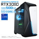 ゲーミングPC COMBAT ZONE S6 GeForce RTX3060 第13世代 Corei5 Win10 SSD500GB メモリ16GB eスポーツ PASOUL 煌 1年保証