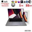 yÁzApple MacBook Pro 16inch MK1A3J/A A2485 Late 2021 TouchID IׂOS [Apple M1 Max 10RA 32G SSD1TB  BT J 16.2 Space Gray ]FǕi