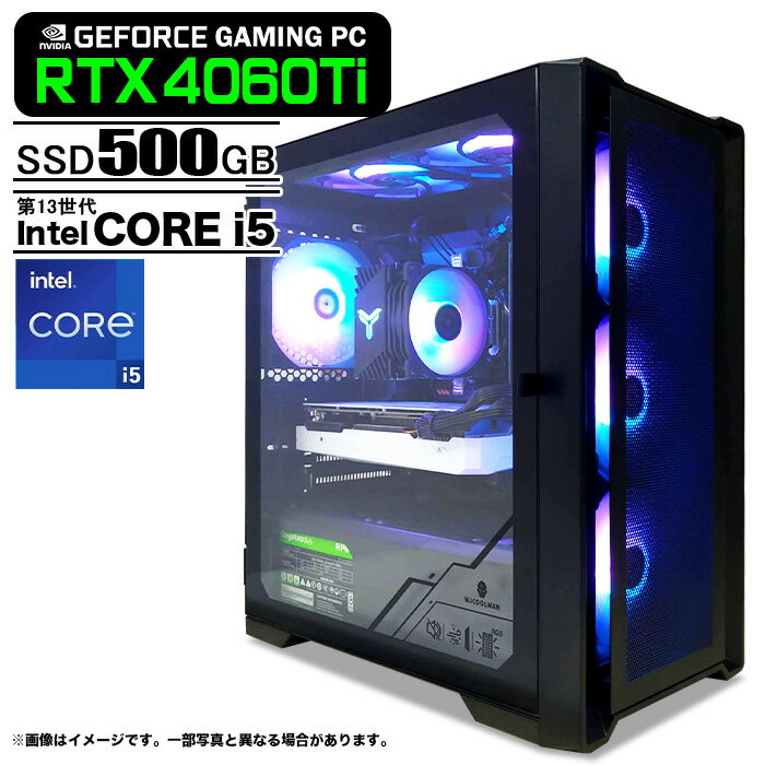 ߥPC ֥å å 쥤ܡѥե GeForce RTX4060Ti 13 Corei5 Win10 or W...