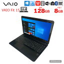 【中古】SONY VAIO Fit VJF152C11N 中古 ノート Office Win10Home テンキー カメラ 第4世代 [Corei5 4210U...