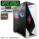 ゲーミングPC デスクトップパソコン COMBAT ZONE S7 GeForce RTX4060 AMD Ryzen5 5600GT Windows11 SSD500GB 16GB eスポーツ PASOUL 煌(2)