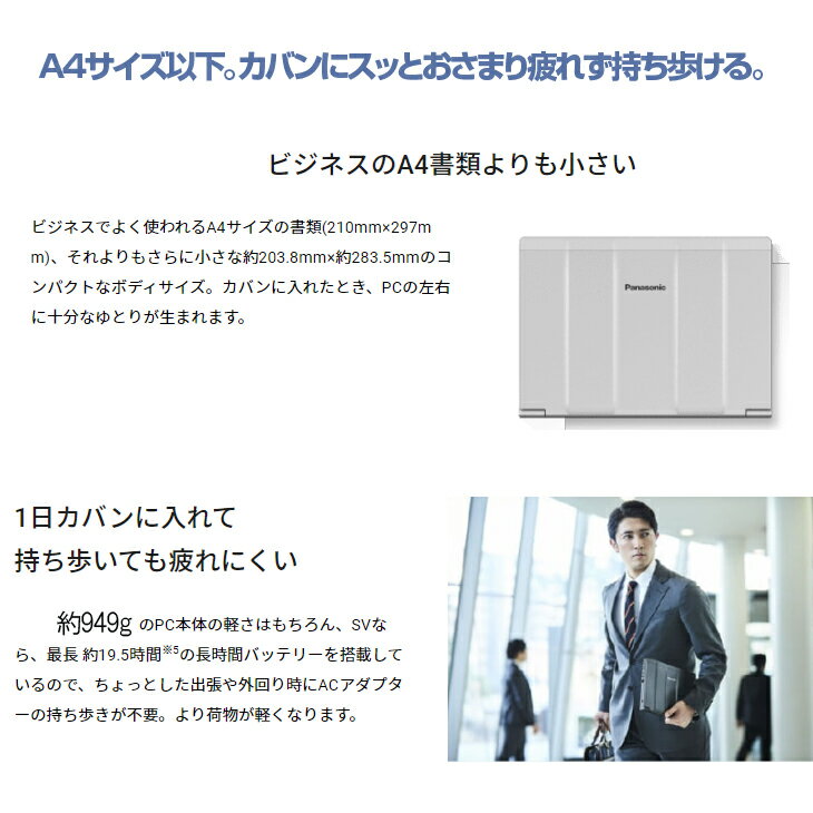 【今だけ新品無線マウス付 中古パソコン】Pan...の紹介画像3