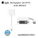 【ゆうパケット送料込み】【中古】Apple純正 Mini DisplayPort DVI変換アダプタ MB570Z/B A1305 中古 ミニディスプレイポート