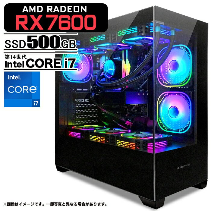 ߥPC ǥȥåץѥ GP-V3 ֥å ԥ顼쥹 AMD Radeon RX7600 14 Intel Core...