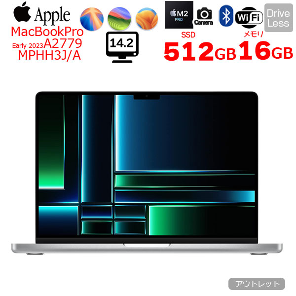 šApple MacBook Pro 14.2inch MPHH3J/A A2779 Early 2023 TouchID ٤OS...
