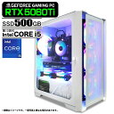 ゲーミングPC デスクトップパソコン ホワイト メッシュ GeForce RTX5060Ti 第13世代 Intel Corei5 13400F Windows11 NVMe M.2 SSD500GB メモリ16GB ゲーミングパソコン eスポーツ PASOUL 煌(2)