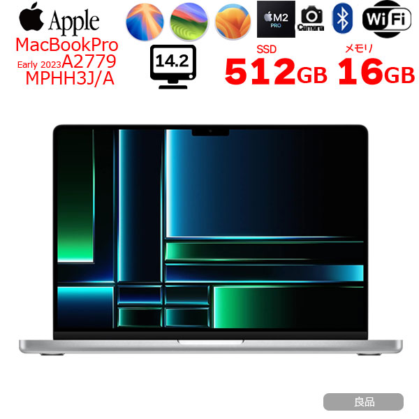 Apple MacBook Pro 14.2inch MPHH3J/A A2779 Early 2023 US TouchID ٤O...