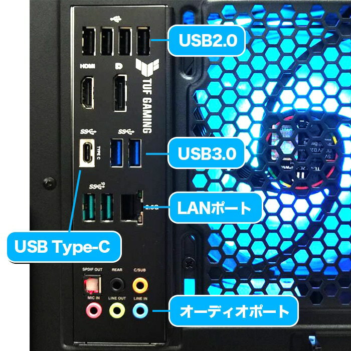 ゲーミングPC デスクトップパソコン ブラック メッシュ GeForce RTX3050 第12世代 Intel Corei5 12400F Windows11 NVMe M.2 SSD500GB メモリ16GB ゲーミングパソコン eスポーツ PASOUL 煌