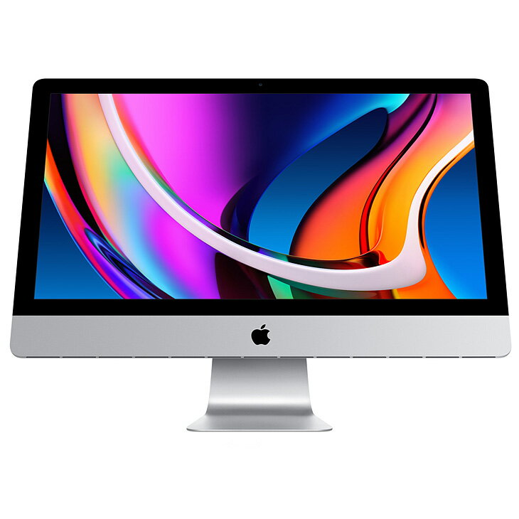 【中古】Apple iMac 27inch MXWV2J/A A2115 5K 2020 一体型 選べるOS [Core i9 10910 メモリ64GB SSD2TB RP5500XT(8GB) 無線 BT カメラ 27インチ ]:良品